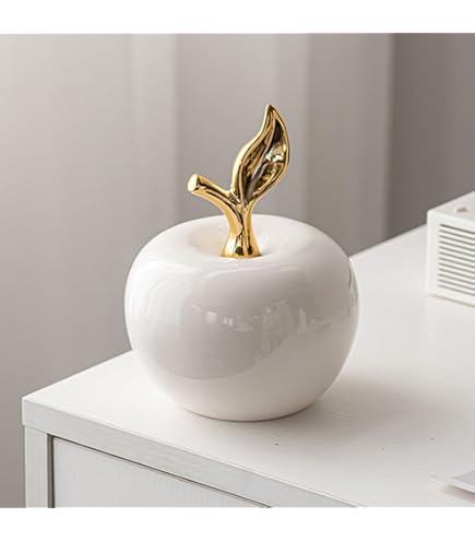 Amazon.com: Modern Day Accents 3972 Manzana SM White Apple, Fruit